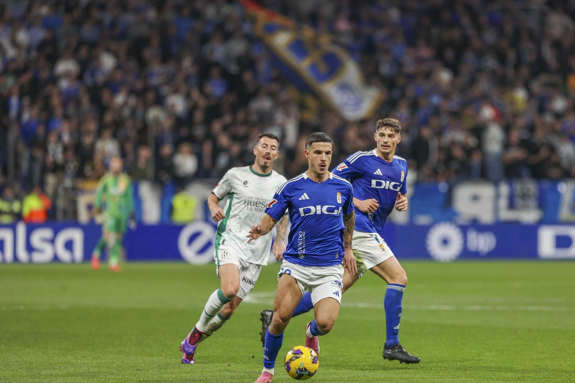 Así fue la derrota del Real Oviedo en Tartiere ante el Huesca