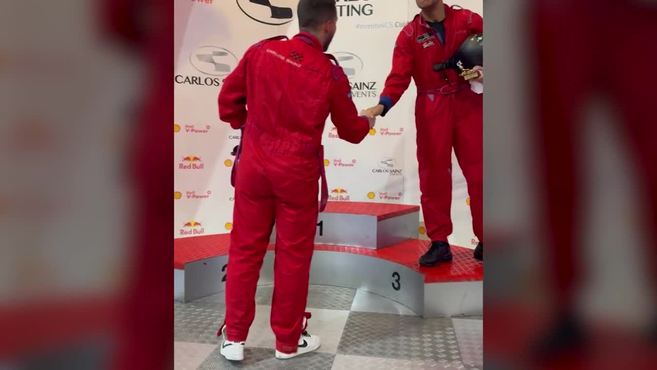 Karting: Duelo de estrellas: Mbappe y Hazard se enfrentan en el Karting Carlos Sainz… ¿Quién ganó?