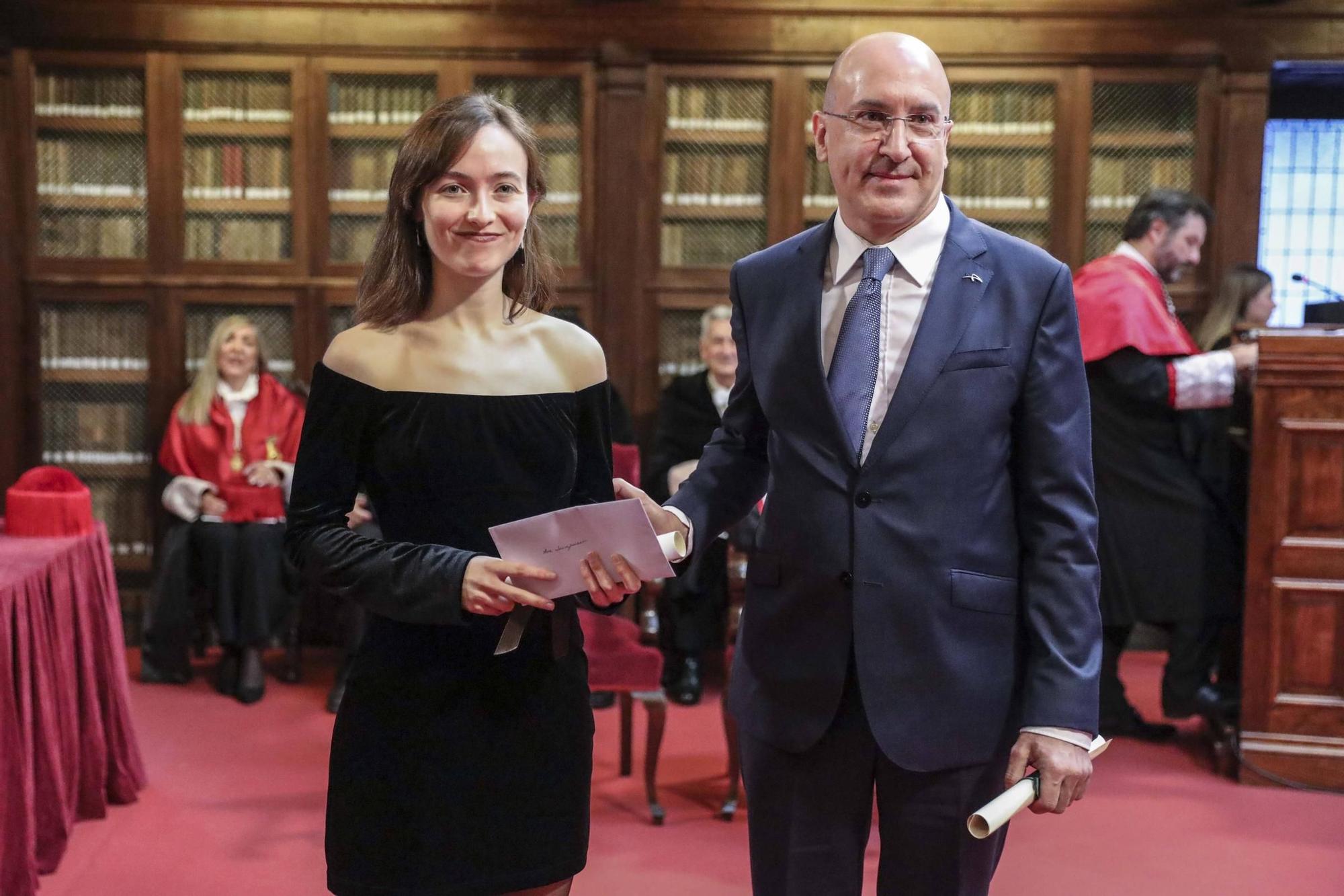 En imágenes: Así fue la entrega de premios a los mejores expedientes de la Universidad de Oviedo 2024