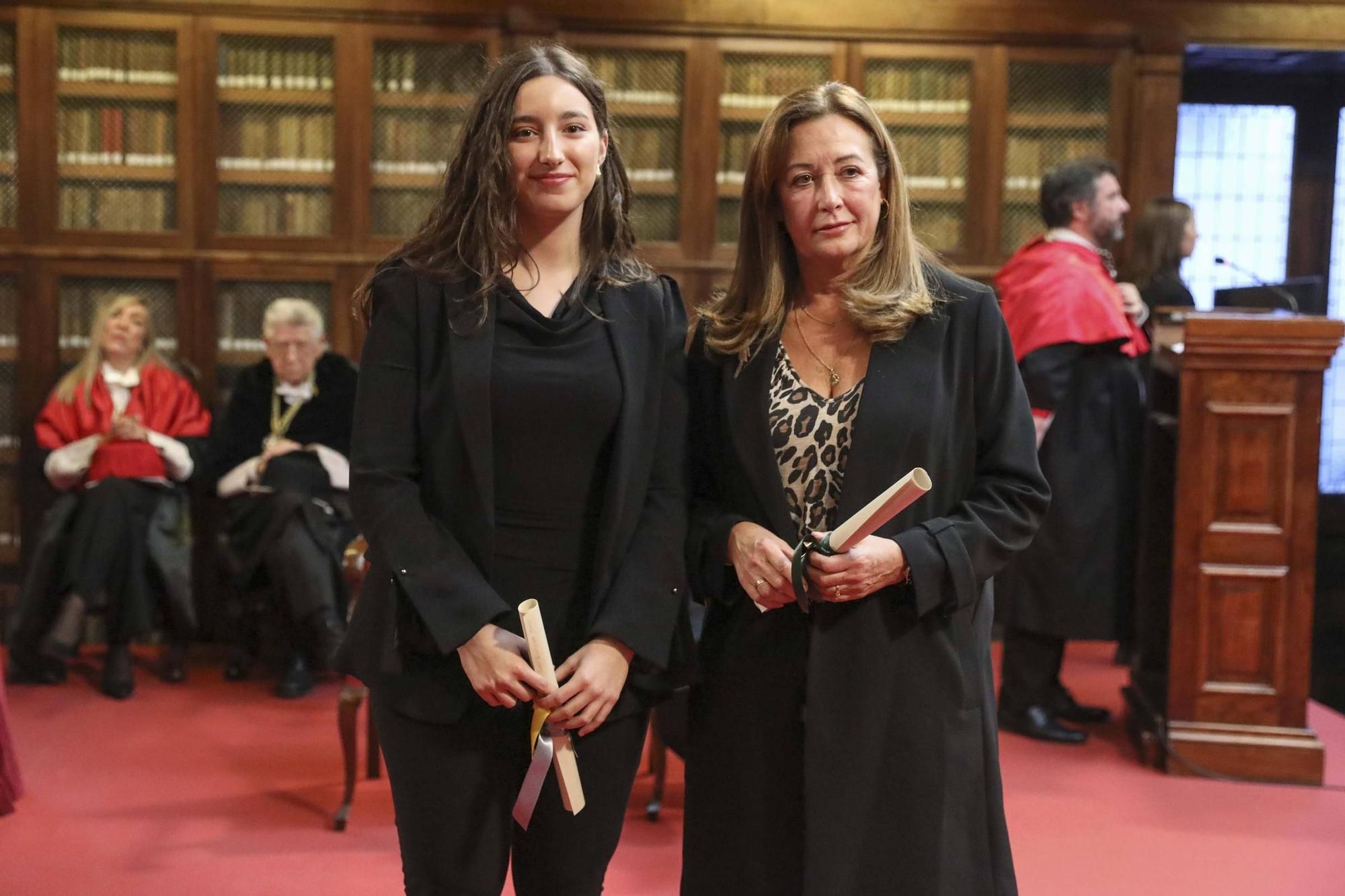 En imágenes: Así fue la entrega de premios a los mejores expedientes de la Universidad de Oviedo 2024