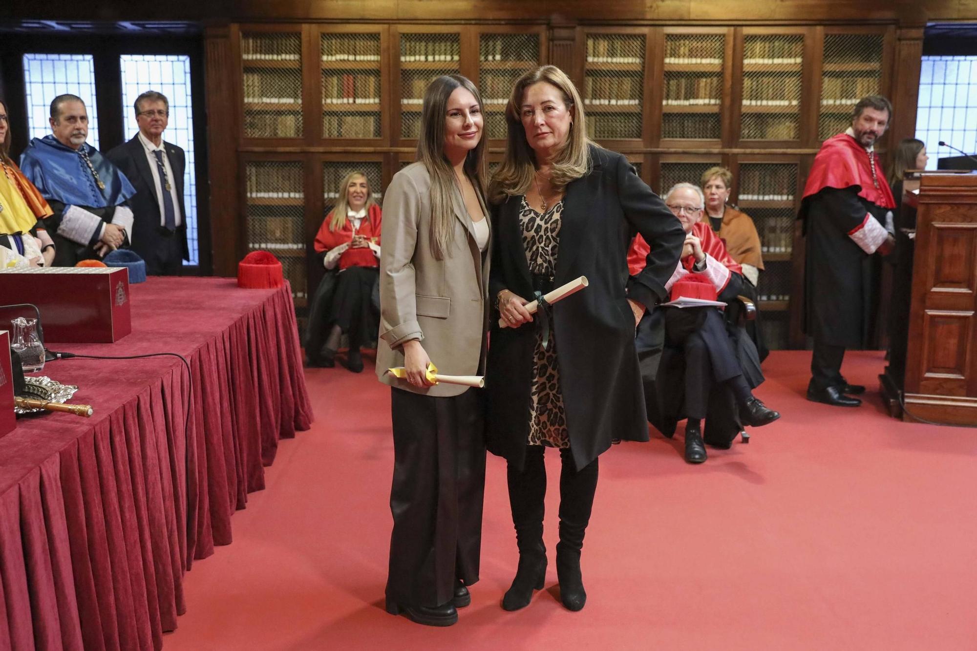 En imágenes: Así fue la entrega de premios a los mejores expedientes de la Universidad de Oviedo 2024