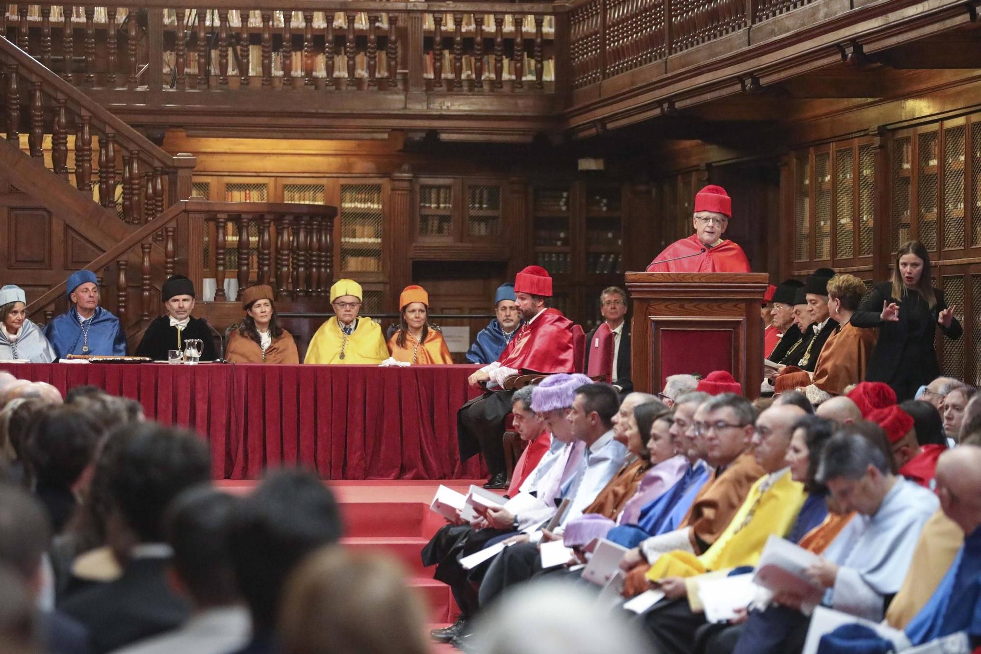 En imágenes: Así fue la entrega de premios a los mejores expedientes de la Universidad de Oviedo 2024