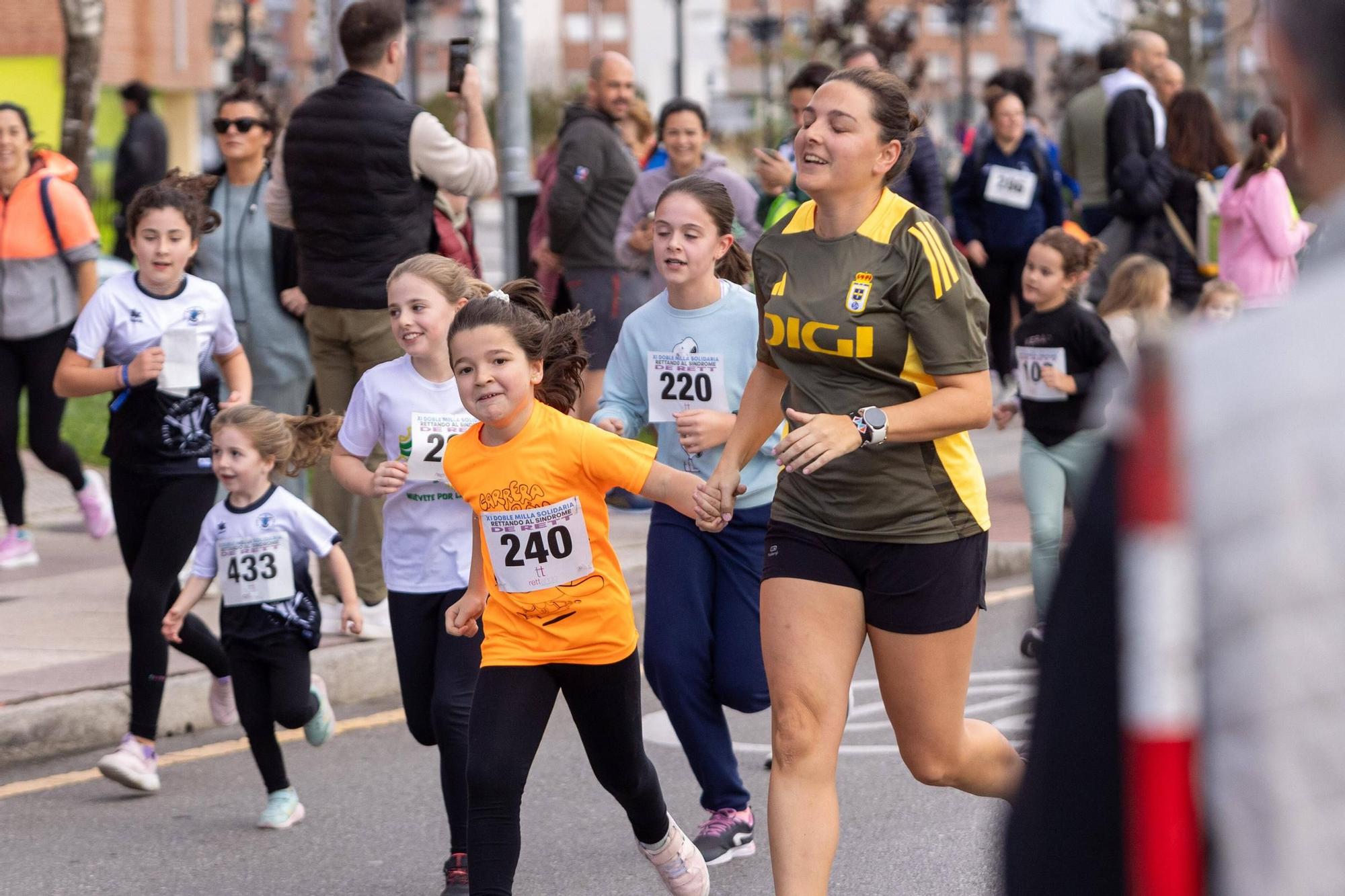 EN FOTOS: Carrera contra el síndrome de Rett en La Corredoria