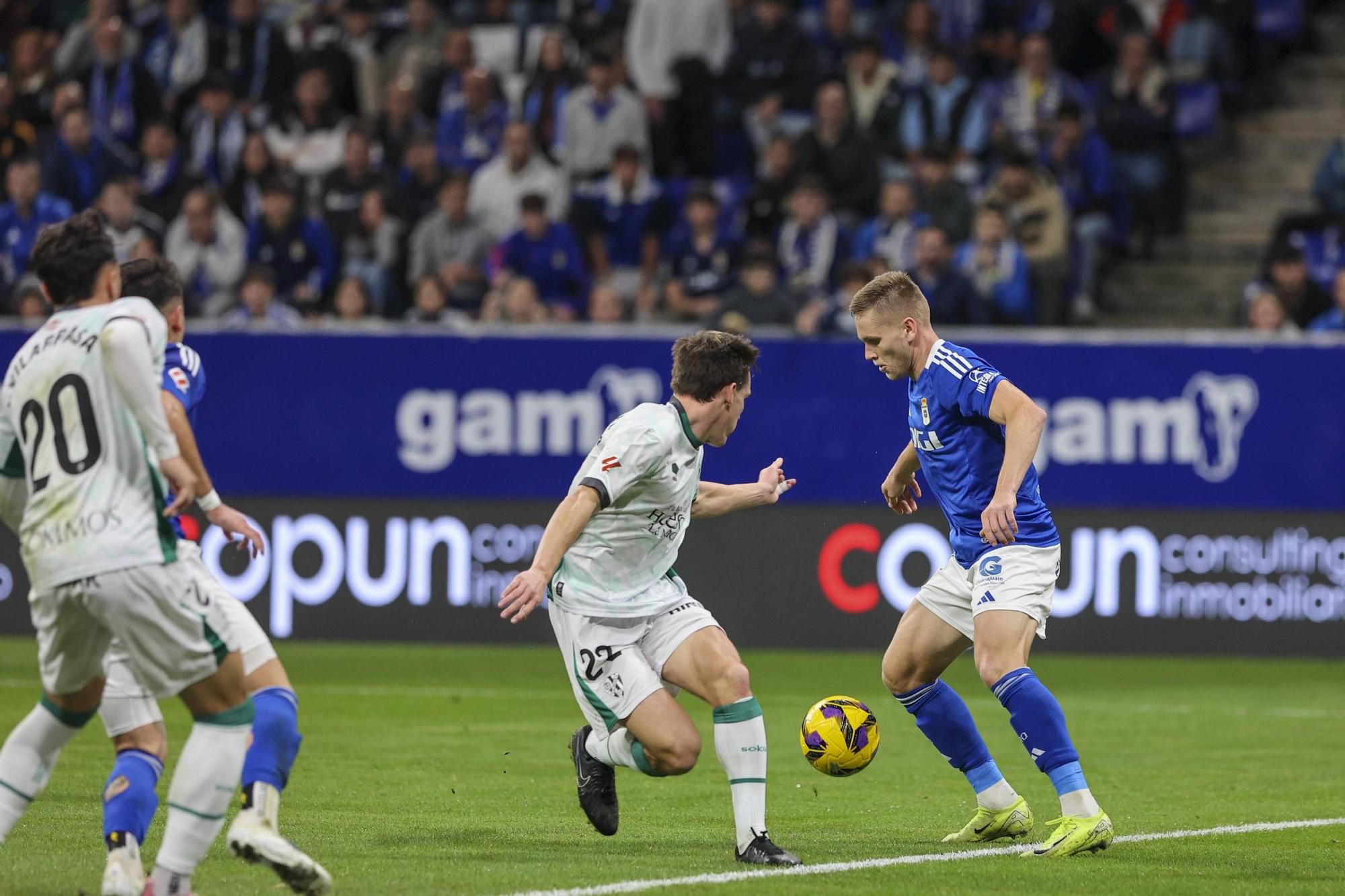 Así fue la derrota del Real Oviedo en Tartiere ante el Huesca