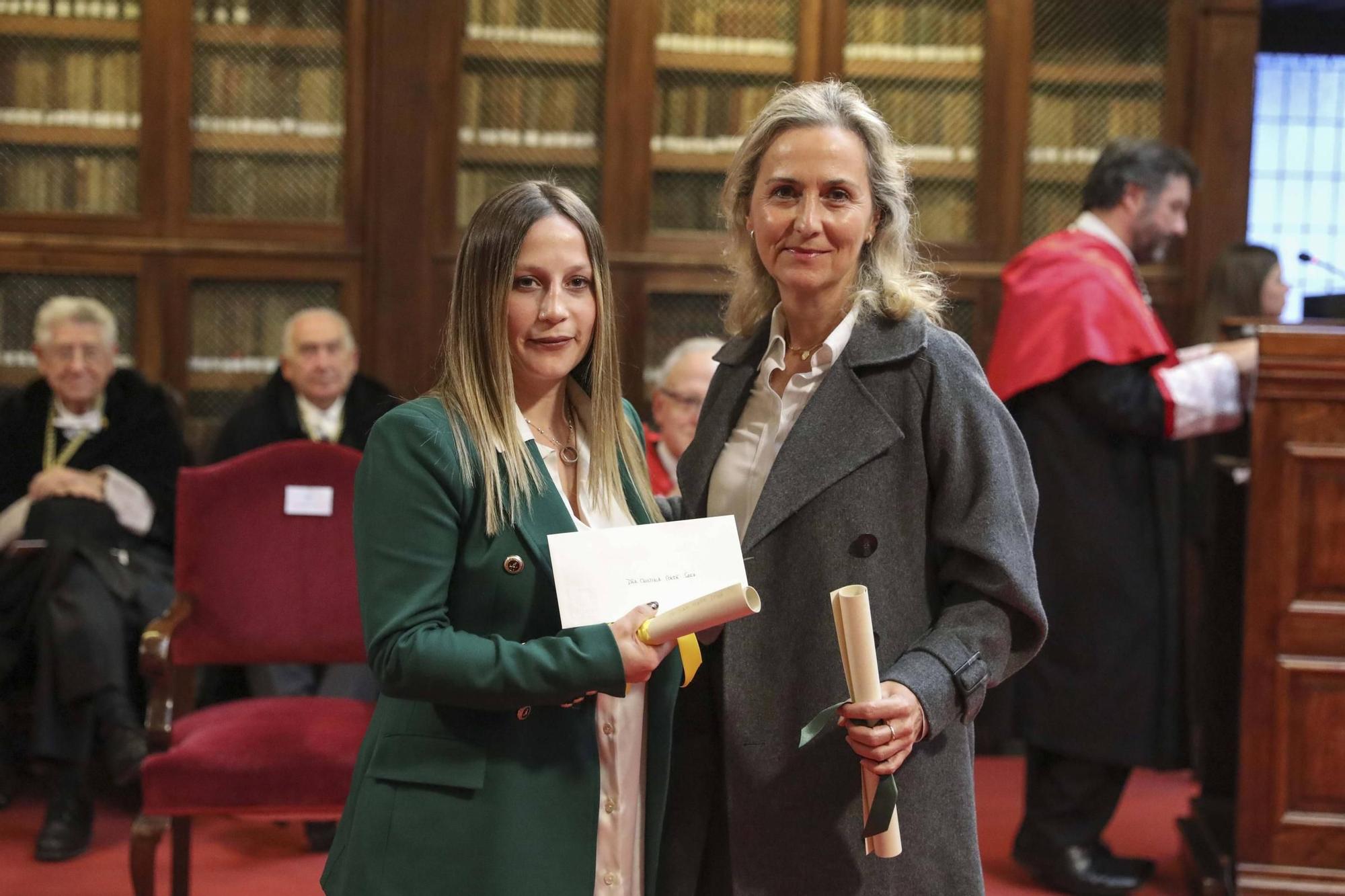 En imágenes: Así fue la entrega de premios a los mejores expedientes de la Universidad de Oviedo 2024