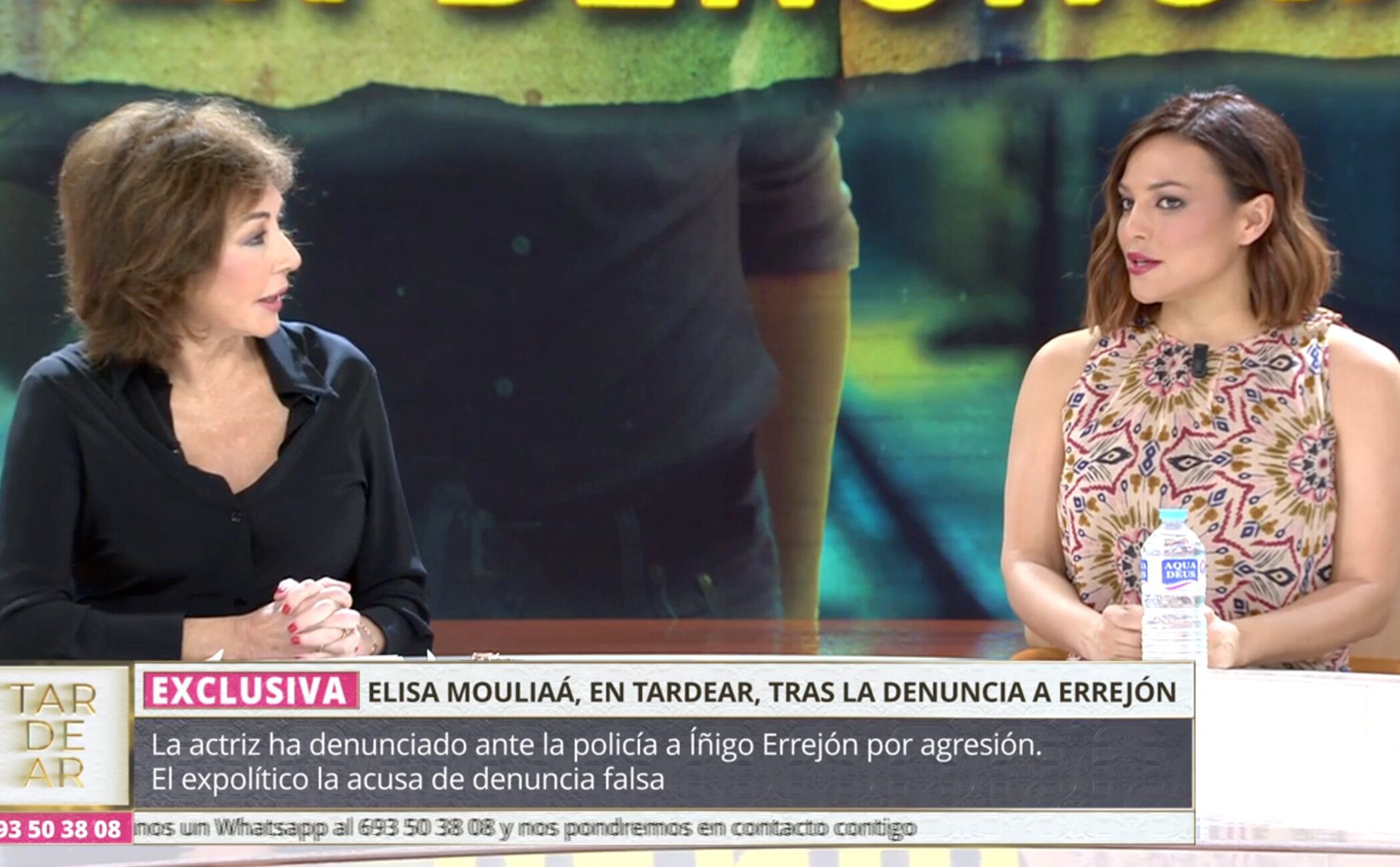 Elisa Mouliaá, en el plató de ‘TardeAR’: «Todo el mundo piensa que es una artimaña, que te han prometido las Campanadas»