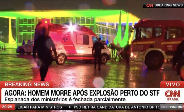 Dos explosiones en la Plaza de los Tres Poderes en Brasilia provocan al menos un muerto y encienden una alarma política