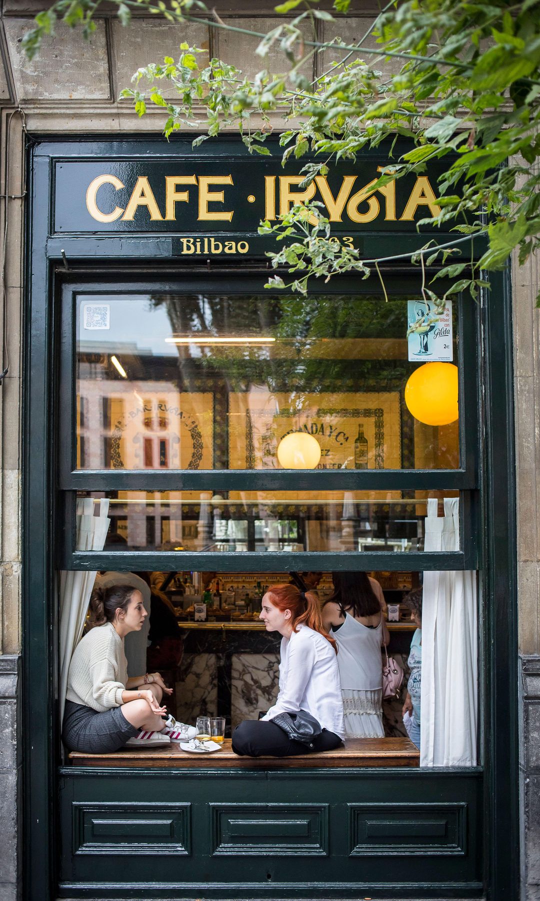 Café Iruña, Plaza del Castillo, Bilbao