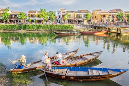 Hoi An y su puerto comercial.