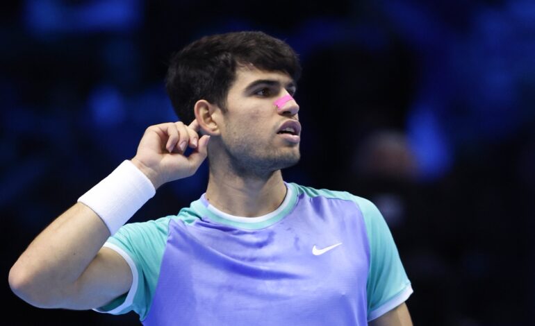 Las cuentas de Carlos Alcaraz para clasificarse a las semifinales de las ATP Finals