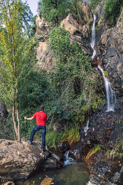 Los Chorros de Joyarancón, junto al pueblo de Santa Ana la Real.