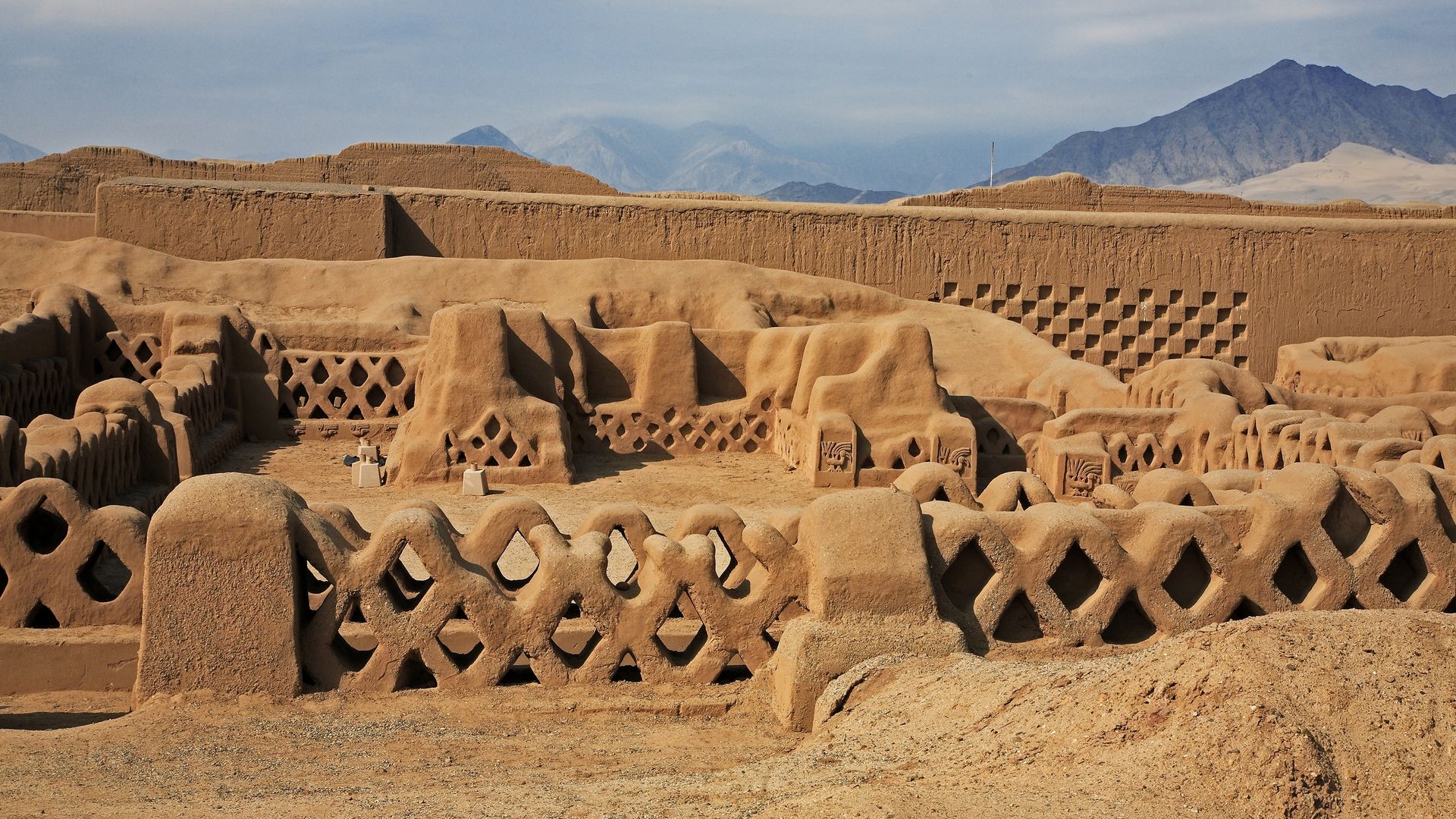 Sitio arqueológico de Chan Chan, Perú