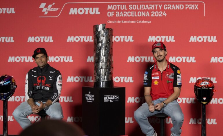 El Mundial de MotoGP se decide este fin de semana en laSexta, que se vuelca con la retransmisión del Gran Premio Solidario de Barcelona