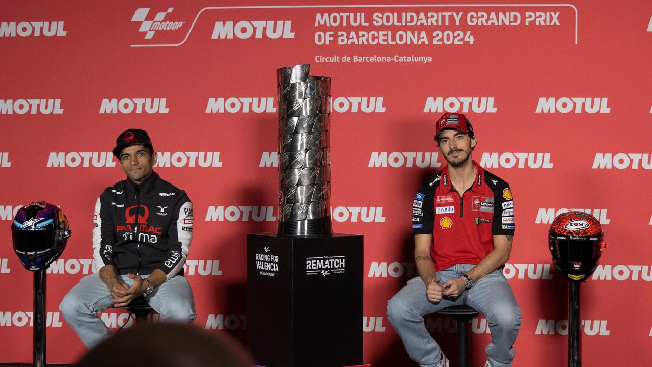 El Mundial de MotoGP se decide este fin de semana en laSexta, que se vuelca con la retransmisión del Gran Premio Solidario de Barcelona