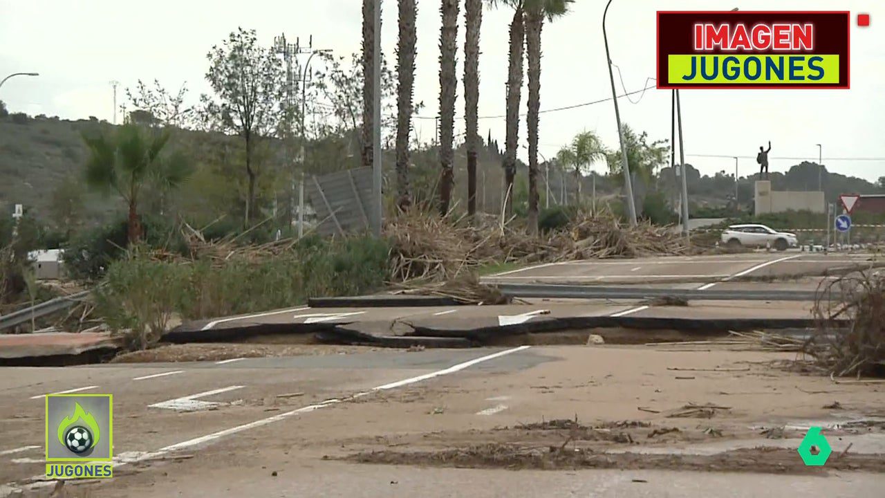 Así está el circuito de Cheste tras la DANA, el escenario donde se debería haber celebrado el Gran Premio de Valencia de MotoGP