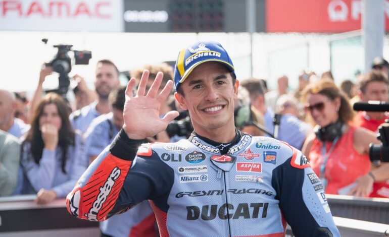 Marc Márquez, premiado con el mejor adelantamiento del año en MotoGP