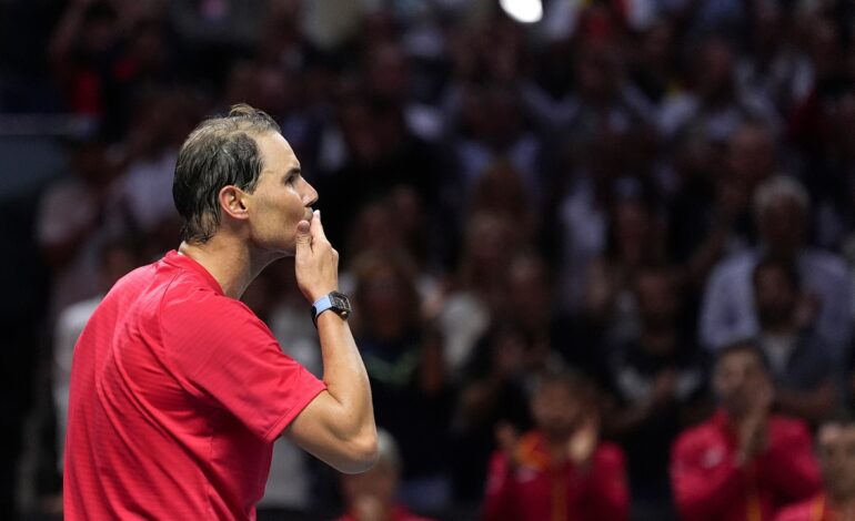 El conmovedor homenaje a Rafa Nadal en su último día como tenista profesional: «He recibido tanto cariño…»