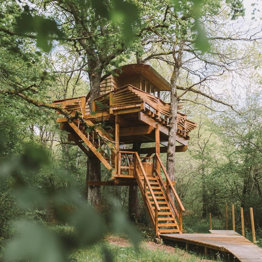 Suite Triku en Basoa Suites, casa del árbol en Larraintzar, Navarra