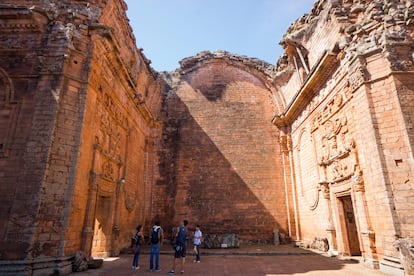 La misión jesuítica de la Santísima Trinidad del Paraná, Patrimonio de la Humanidad por la UNESCO.