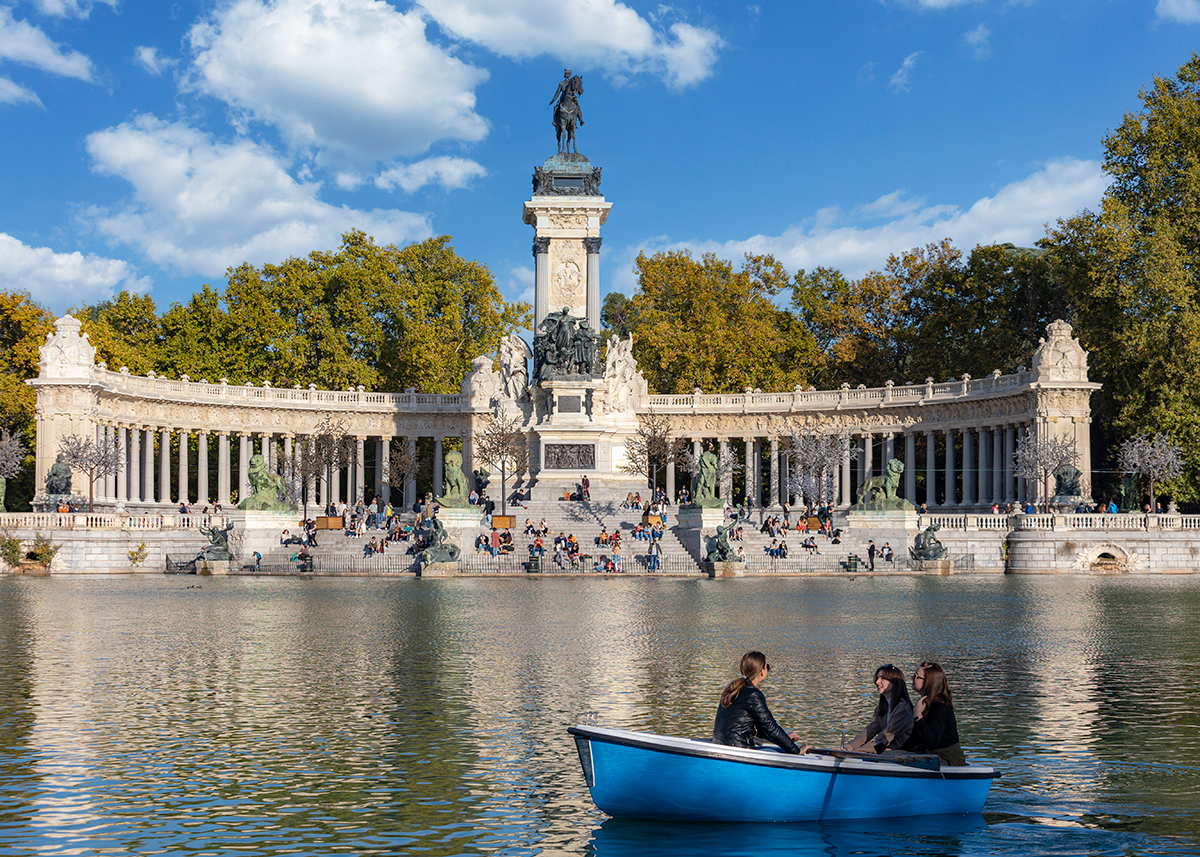 Parque del Retiro - Foto: @madrid_destino