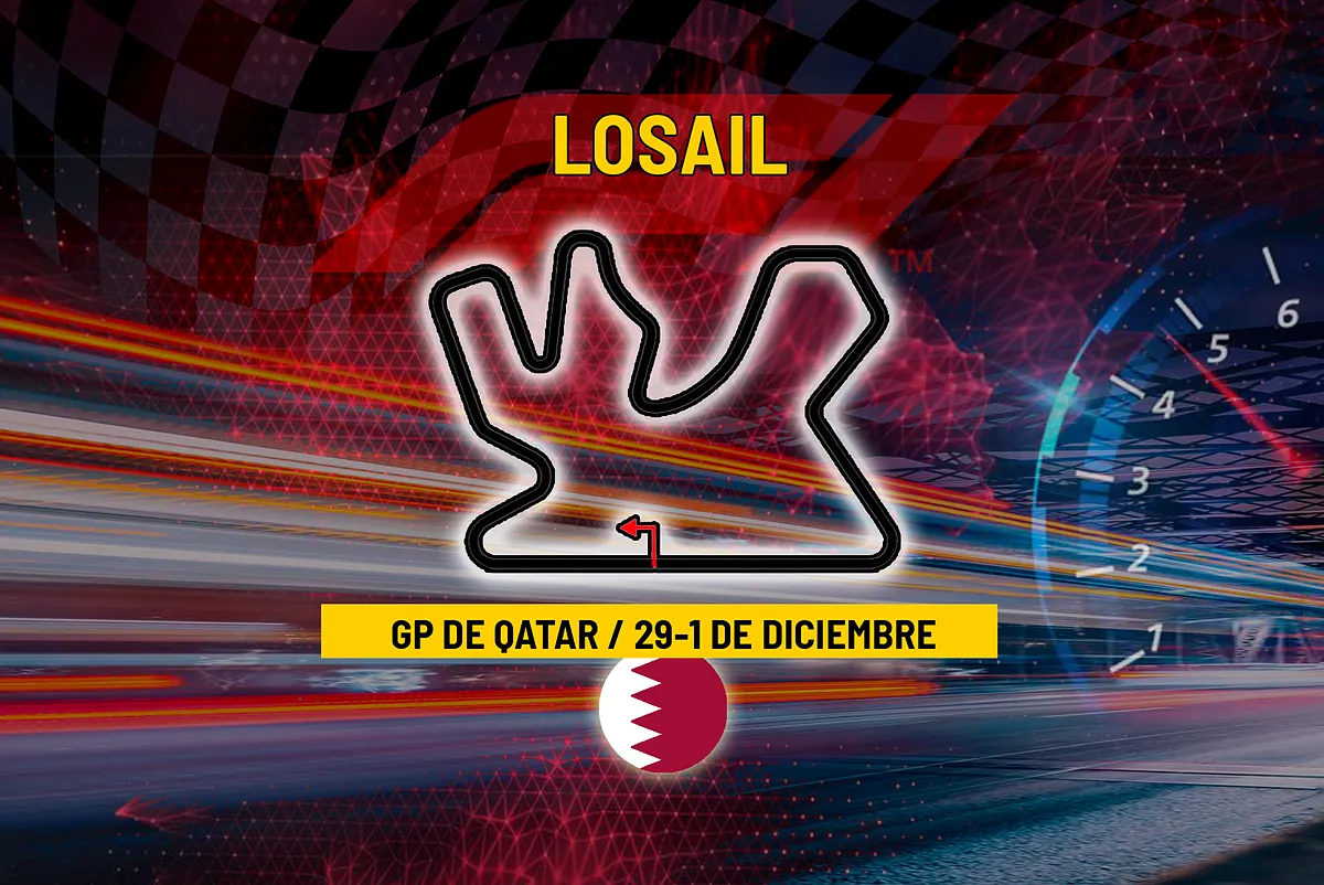 Horarios del GP de Qatar 2024 de F1: fechas y dónde ver en TV y online la carrera de Losail