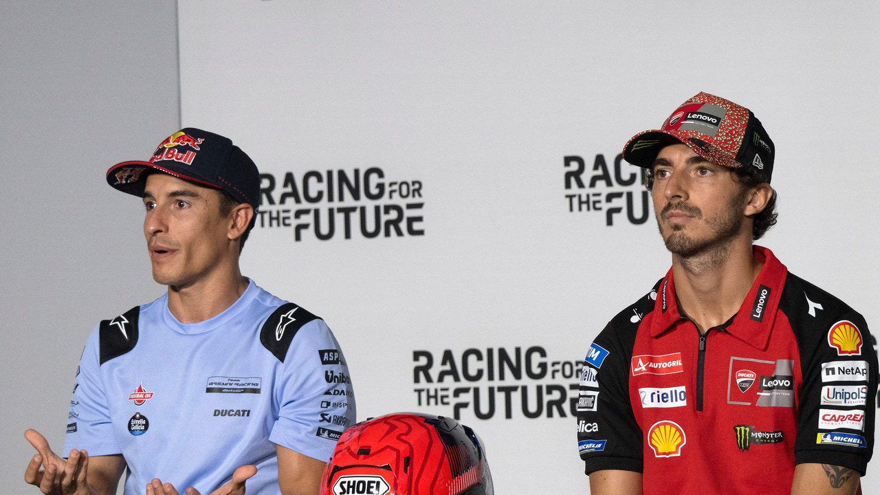 Ducati se frota las manos con la dupla Márquez-Bagnaia y la compara con una pareja histórica de MotoGP