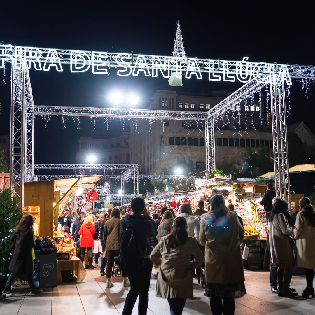 Feria de Santa Llucia, Barcelona, ​​Navidad