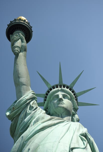 La Estatua de la Libertad, en Nueva York.