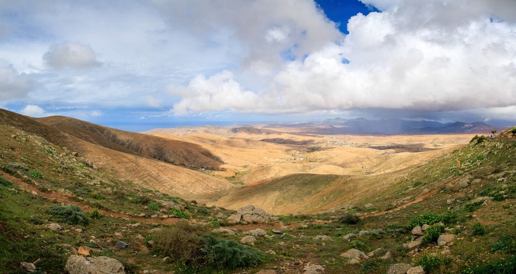 Vistas del Parque Natural de Betancuria (Fuerteventura)