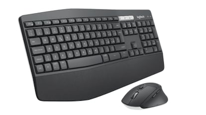 ofertas amazon black friday 2024: combo de teclado y ratón inalámbrico Logitech