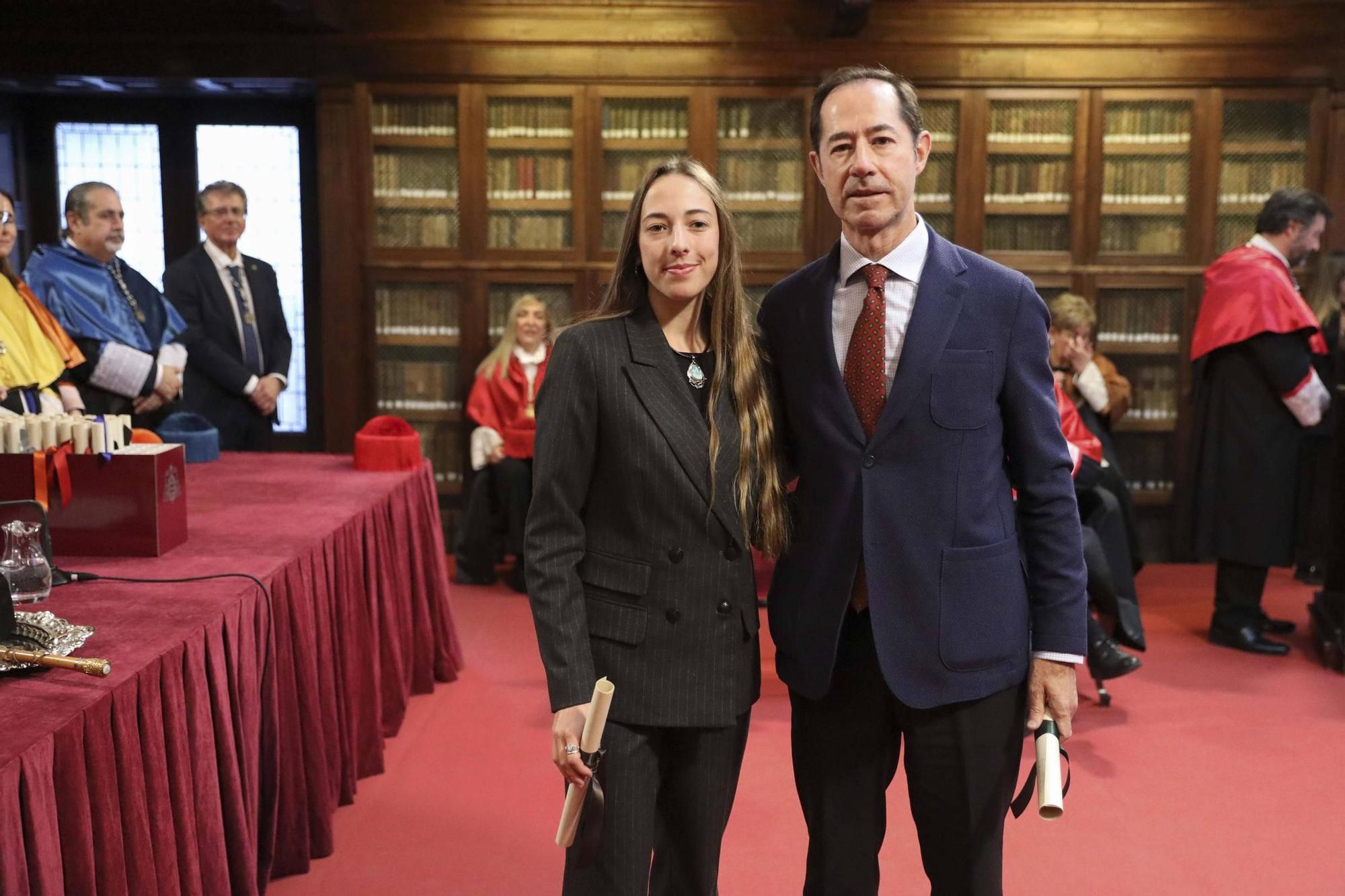 En imágenes: Así fue la entrega de premios a los mejores expedientes de la Universidad de Oviedo 2024