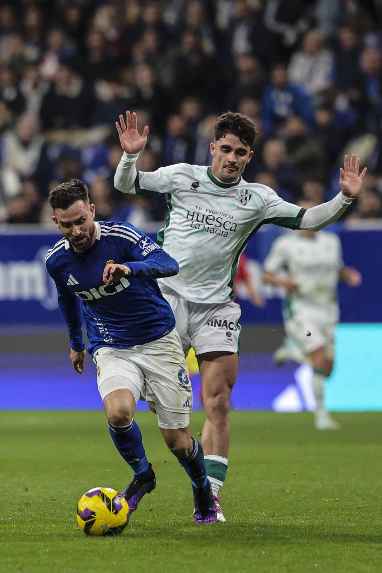 Así fue la derrota del Real Oviedo en Tartiere ante el Huesca