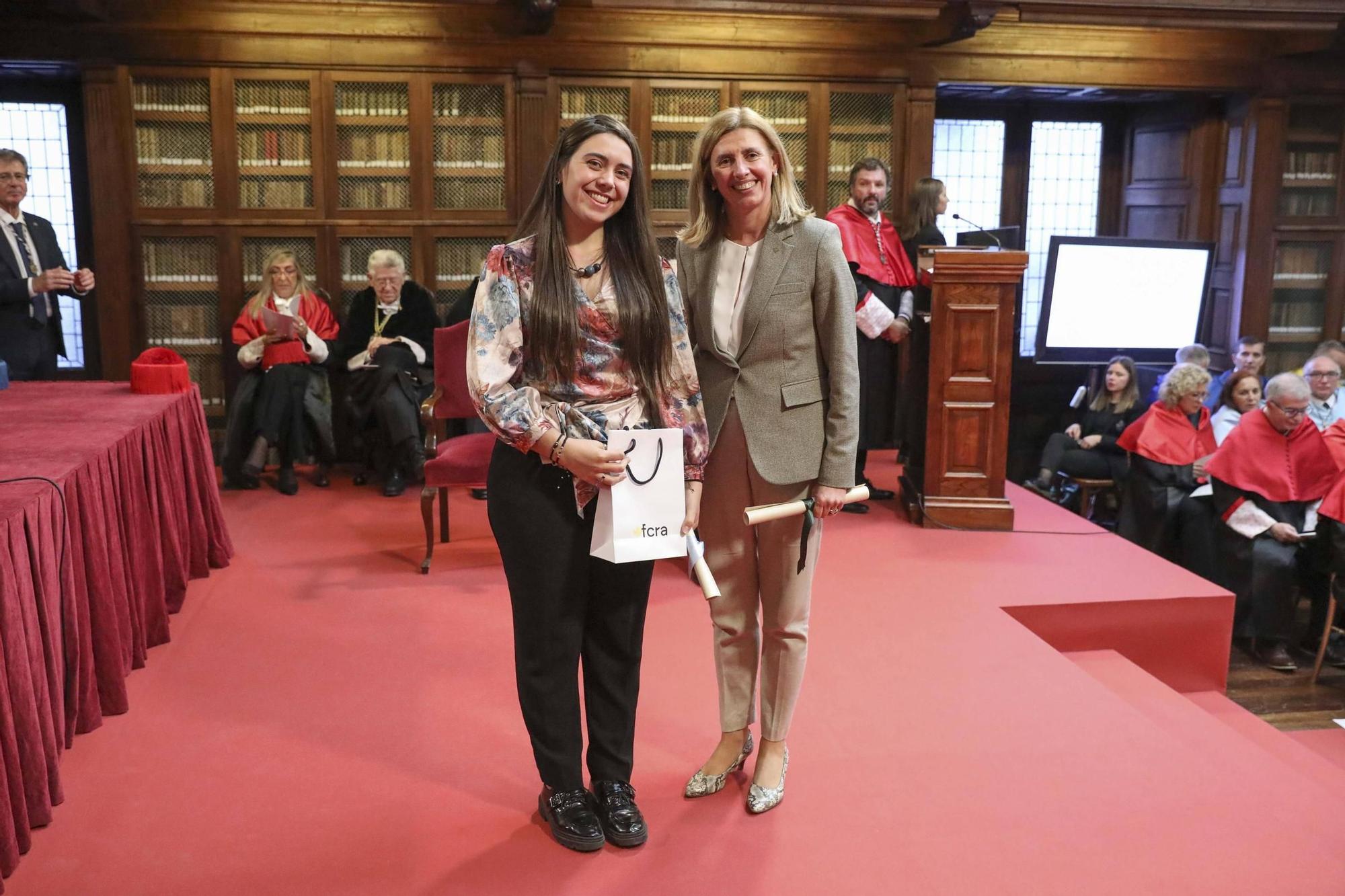 En imágenes: Así fue la entrega de premios a los mejores expedientes de la Universidad de Oviedo 2024