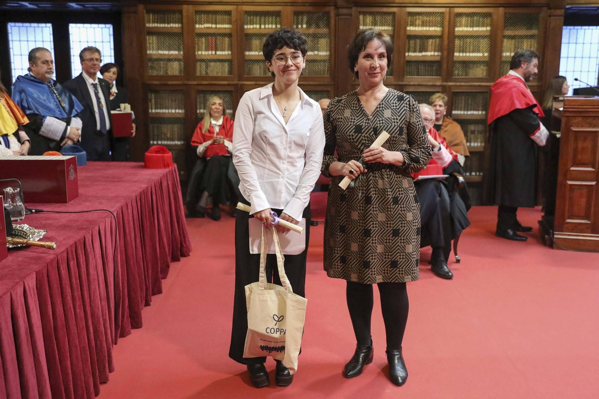 En imágenes: Así fue la entrega de premios a los mejores expedientes de la Universidad de Oviedo 2024