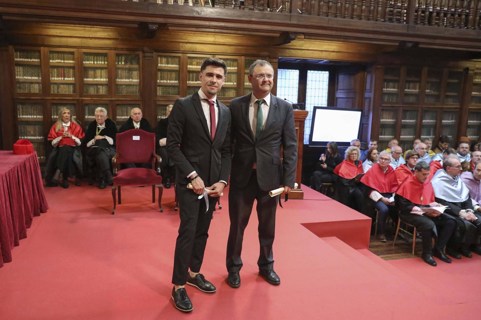 En imágenes: Así fue la entrega de premios a los mejores expedientes de la Universidad de Oviedo 2024