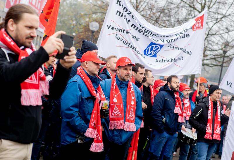 El día en que los trabajadores de Volkswagen en Alemania irán a la huelga