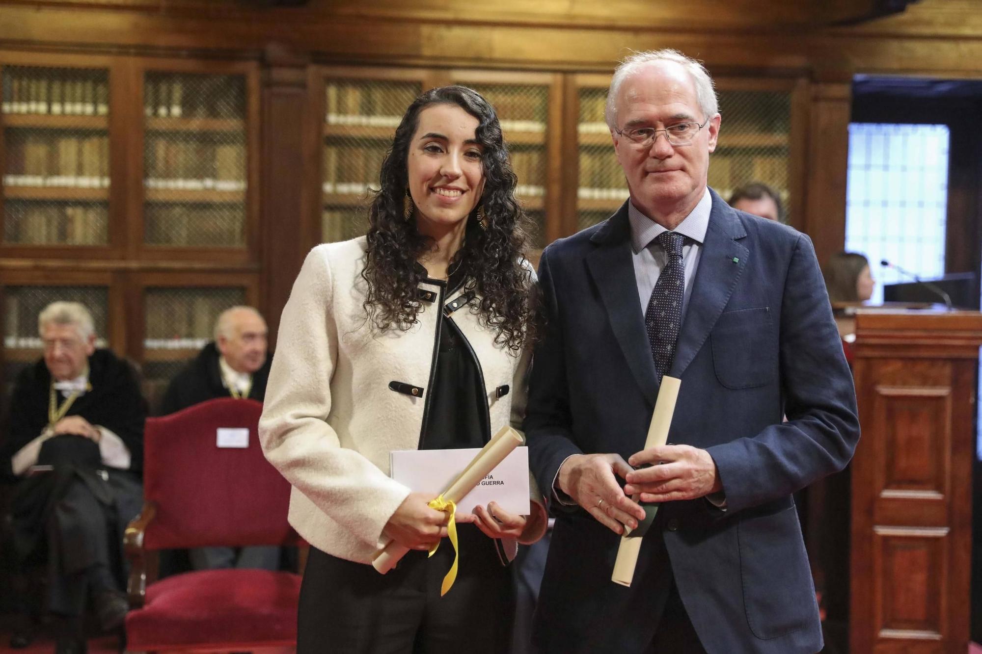 En imágenes: Así fue la entrega de premios a los mejores expedientes de la Universidad de Oviedo 2024