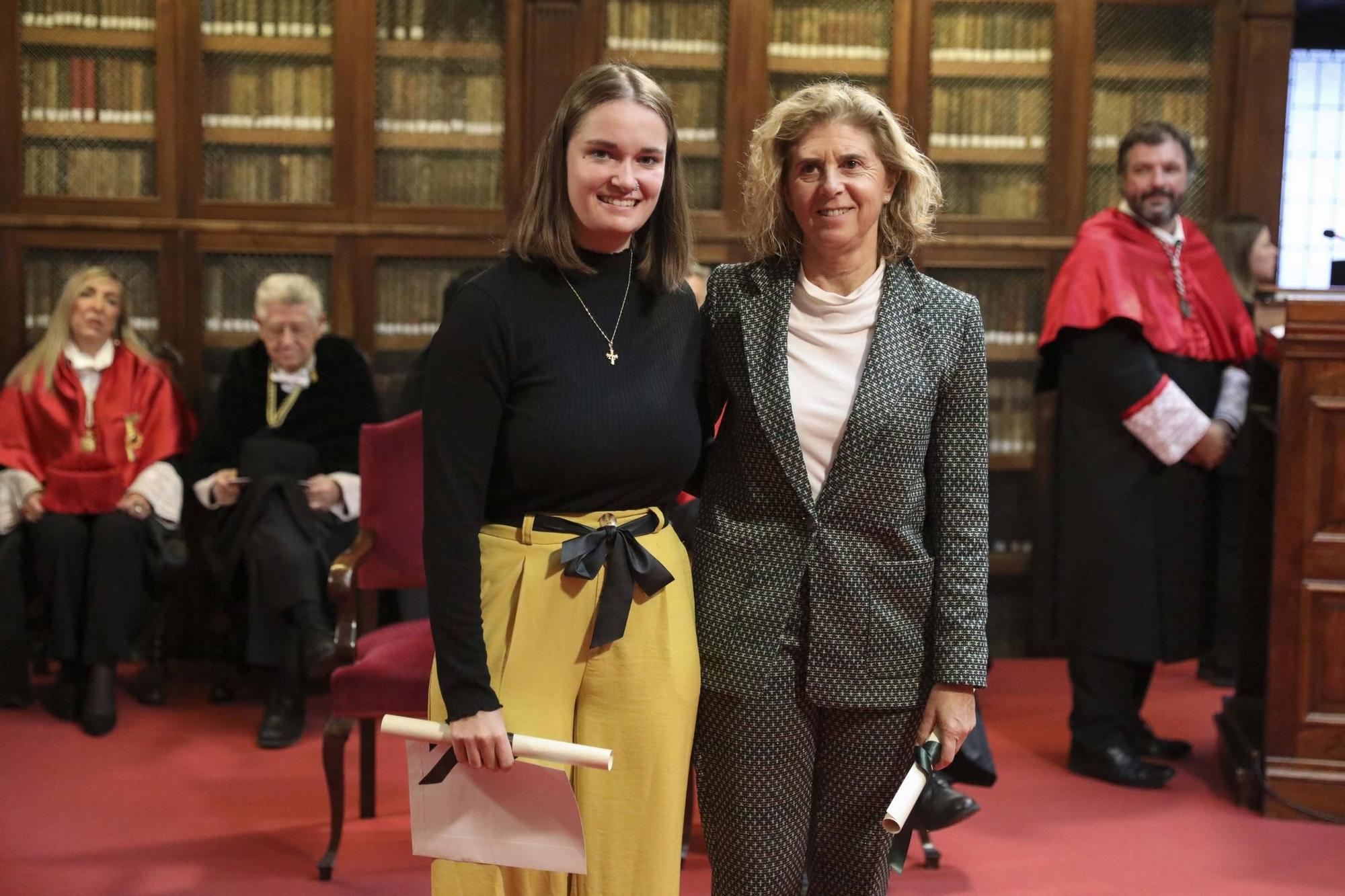 En imágenes: Así fue la entrega de premios a los mejores expedientes de la Universidad de Oviedo 2024