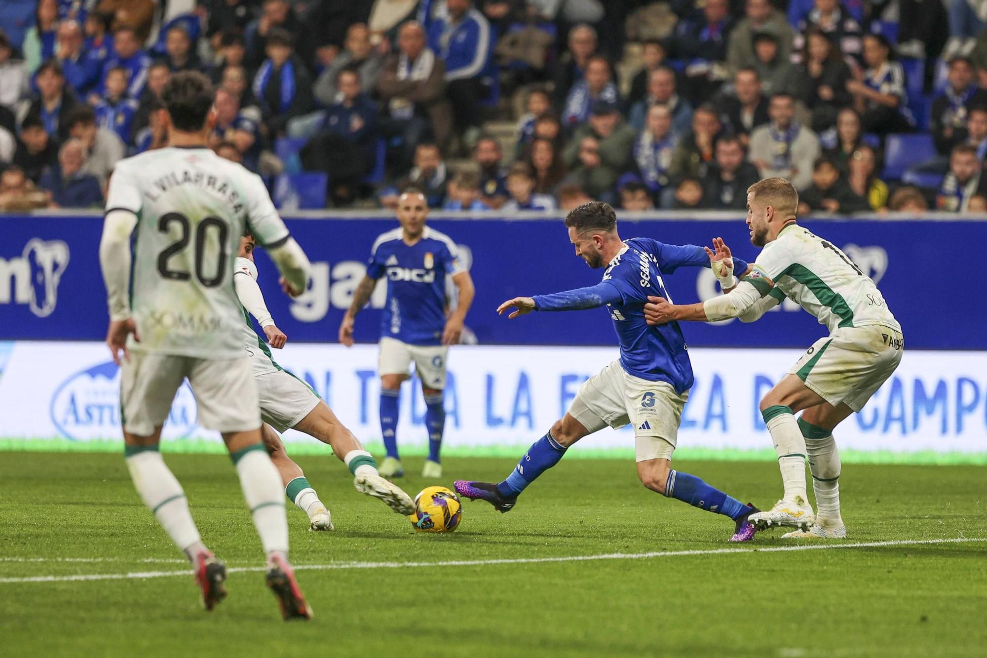 Así fue la derrota del Real Oviedo en Tartiere ante el Huesca