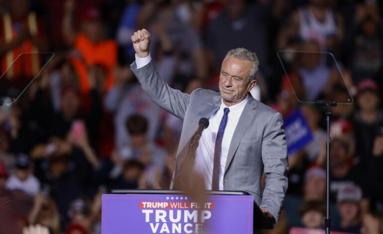 Todas las conspiraciones que abandera Robert F. Kennedy Jr., el elegido por Trump como secretario de Sanidad de EEUU