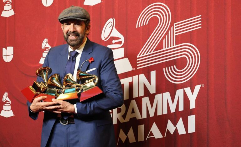 Los Latin Grammy cumplen veinticinco años con una gala muy disputada y diversa