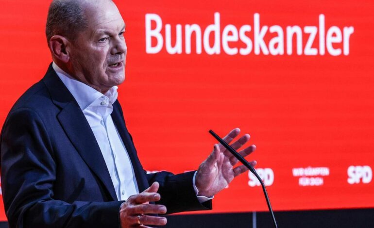 Scholz convierte en «cuestión de fé» su remontada frente al imparable Merz