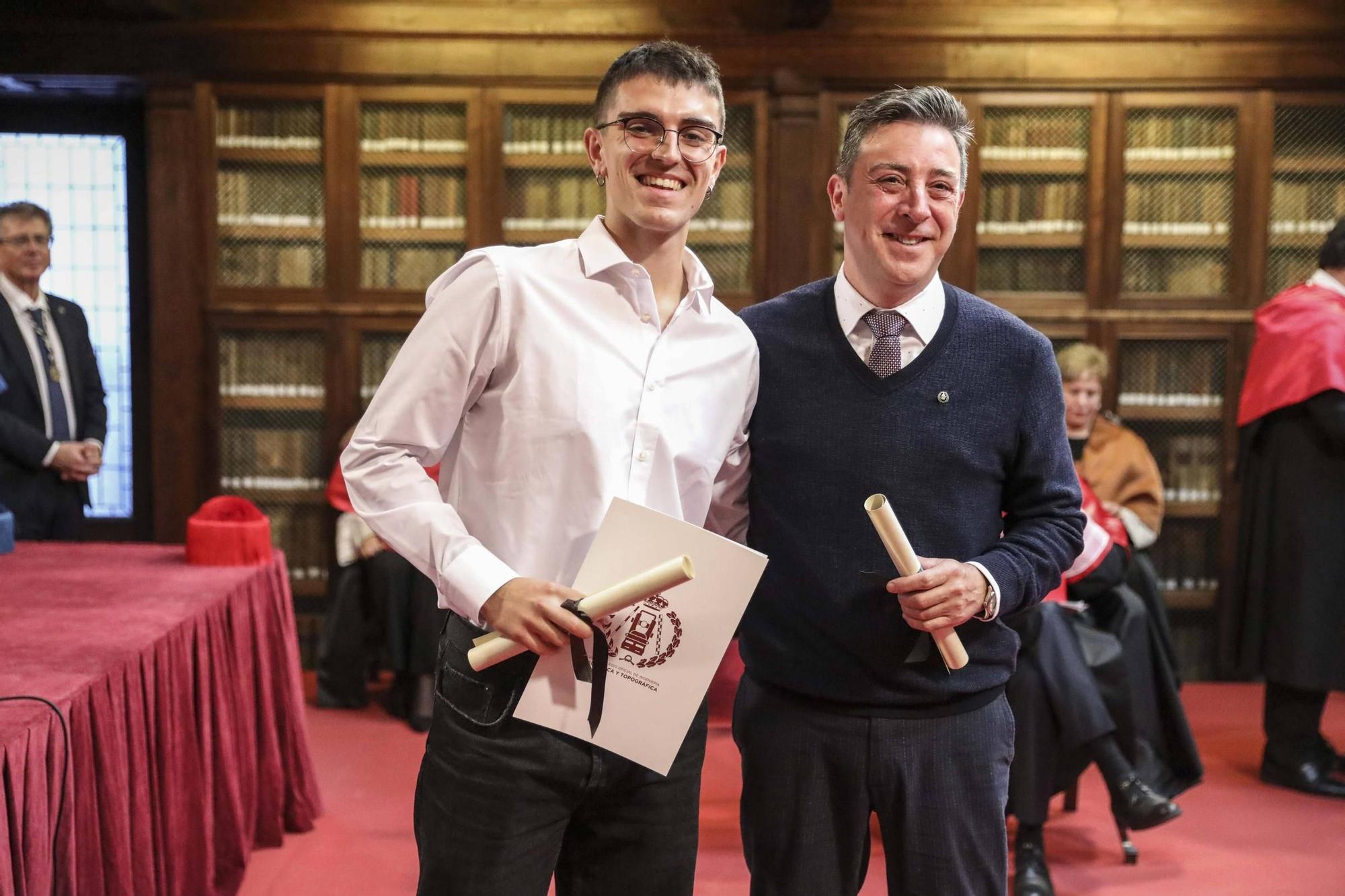 En imágenes: Así fue la entrega de premios a los mejores expedientes de la Universidad de Oviedo 2024