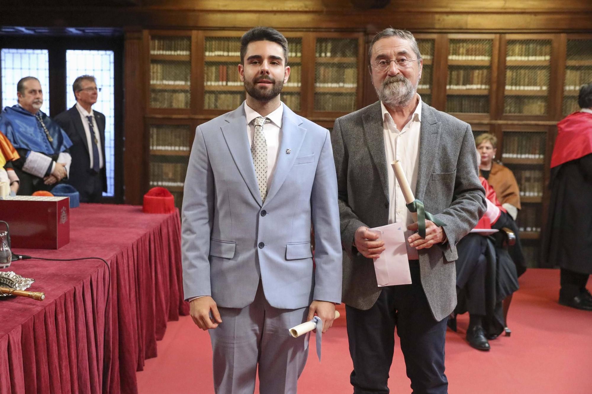 En imágenes: Así fue la entrega de premios a los mejores expedientes de la Universidad de Oviedo 2024