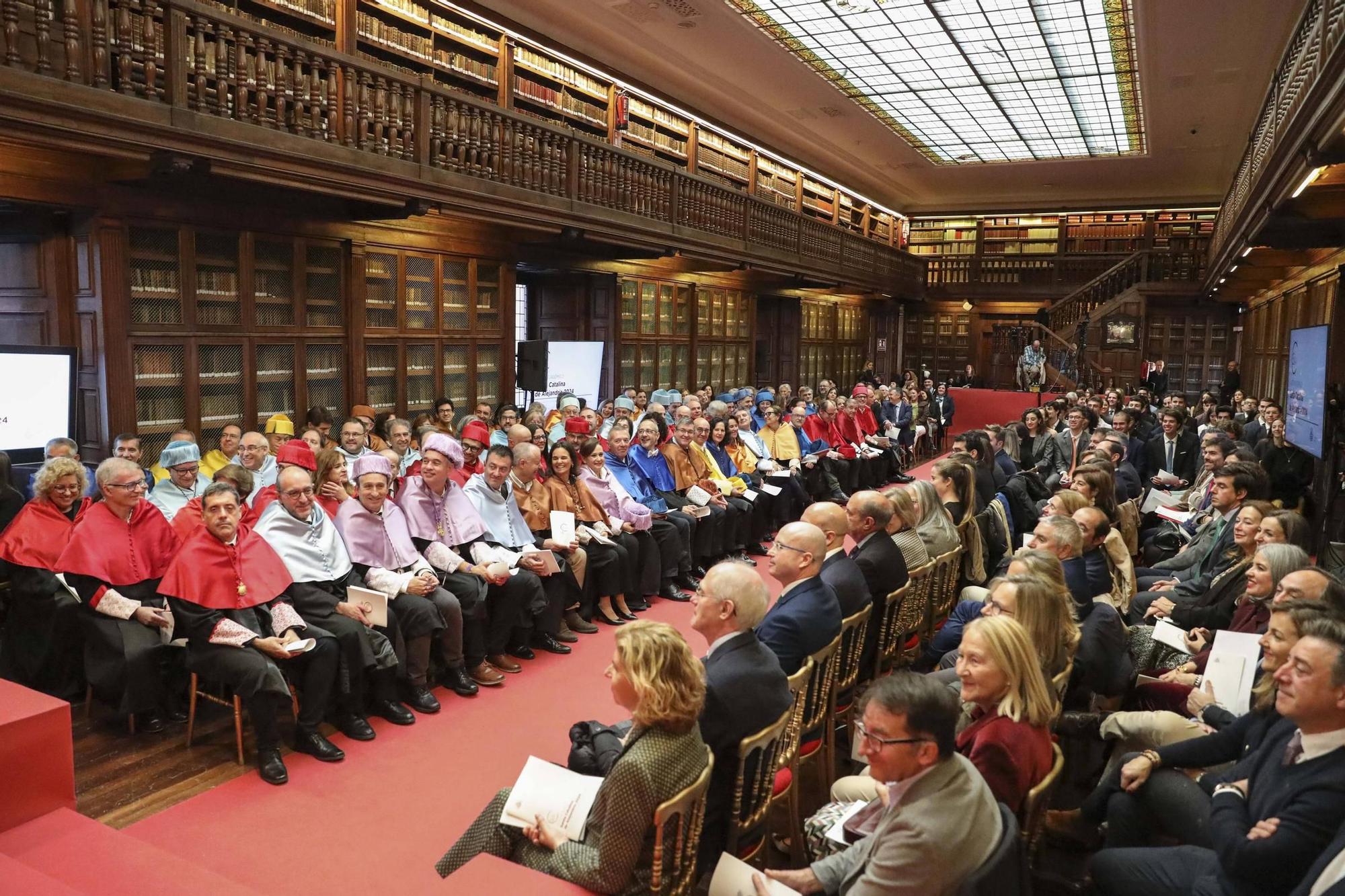 En imágenes: Así fue la entrega de premios a los mejores expedientes de la Universidad de Oviedo 2024