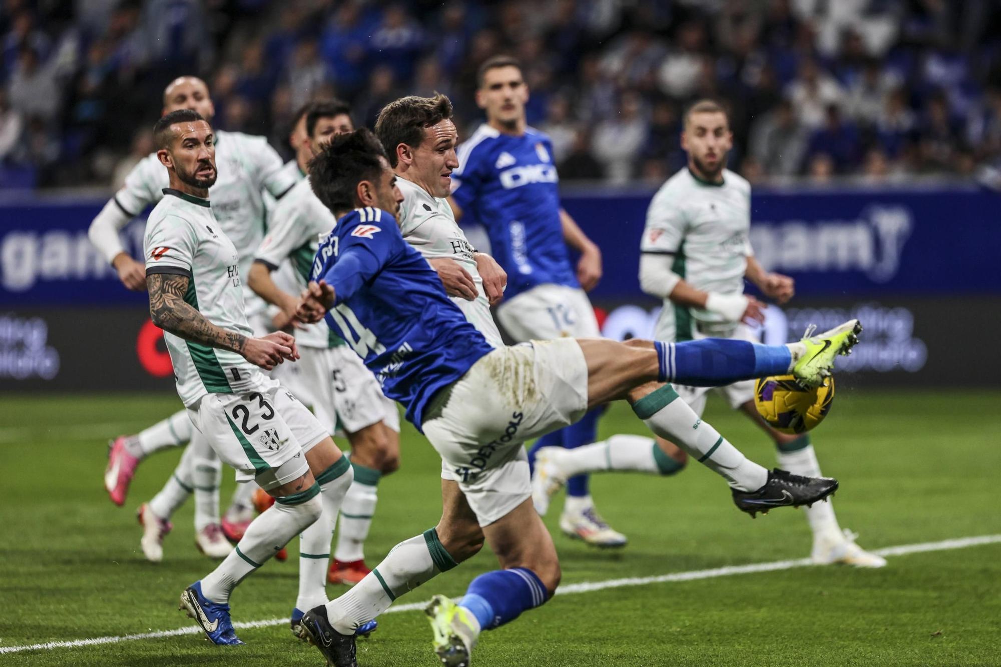 Así fue la derrota del Real Oviedo en Tartiere ante el Huesca