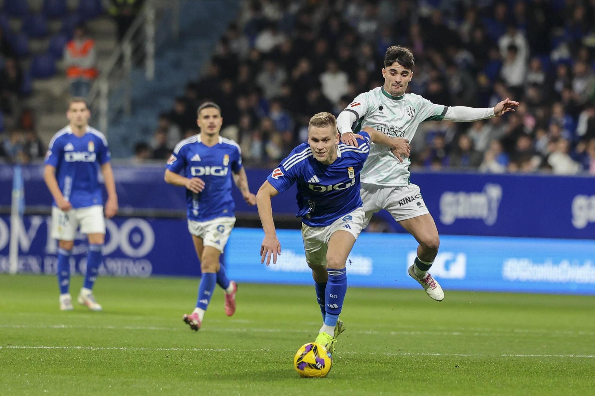 Así fue la derrota del Real Oviedo en Tartiere ante el Huesca