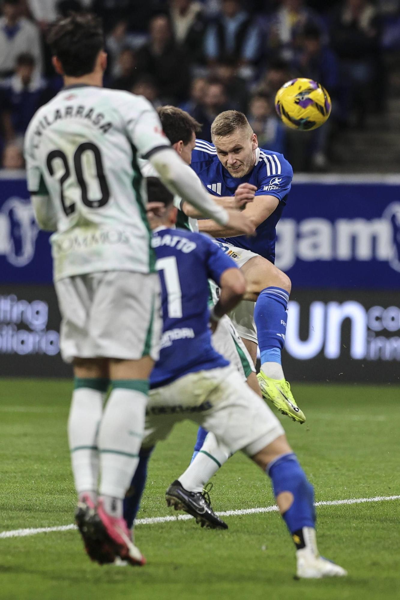 Así fue la derrota del Real Oviedo en Tartiere ante el Huesca