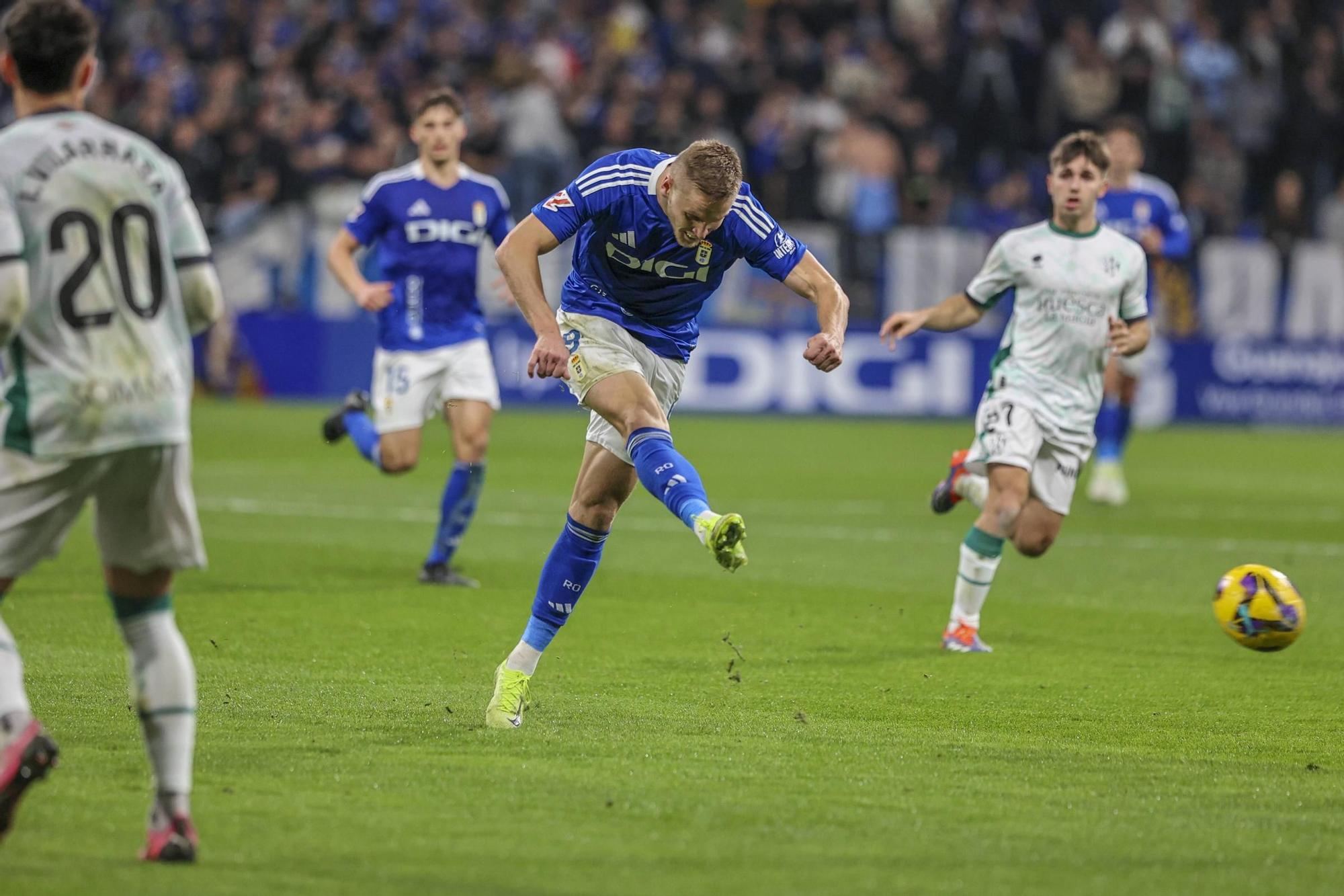 Así fue la derrota del Real Oviedo en Tartiere ante el Huesca