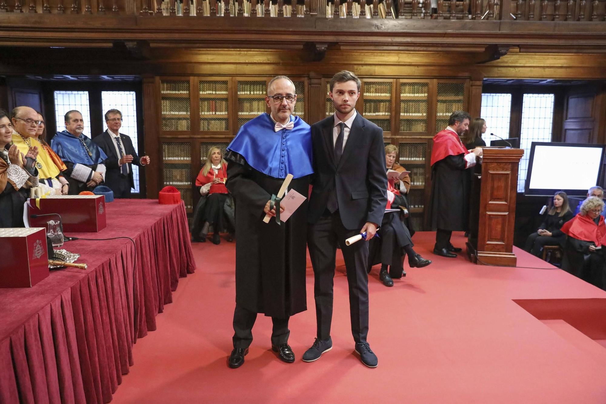 En imágenes: Así fue la entrega de premios a los mejores expedientes de la Universidad de Oviedo 2024